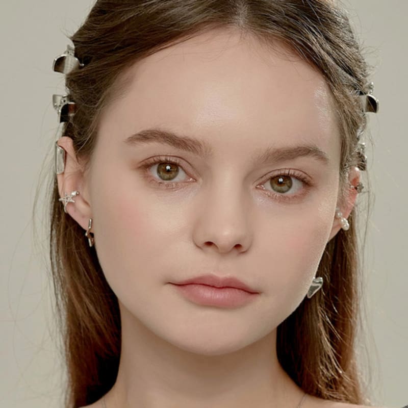 BESTY Leuchtender Stella Ohr-Cuff