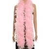 1Pc 2 Yards 85 Grams Turkey Chandelle Feather Boa For Diy Craft,Party Dancing Dress Up, Halloween Decoration