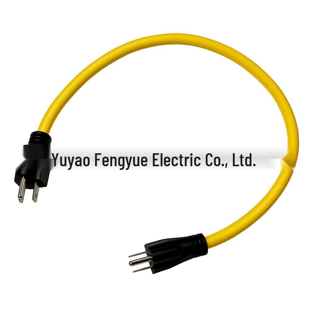 

60cm US N5-15P RV Power Conversion Extension Cord 12AWG 60cm