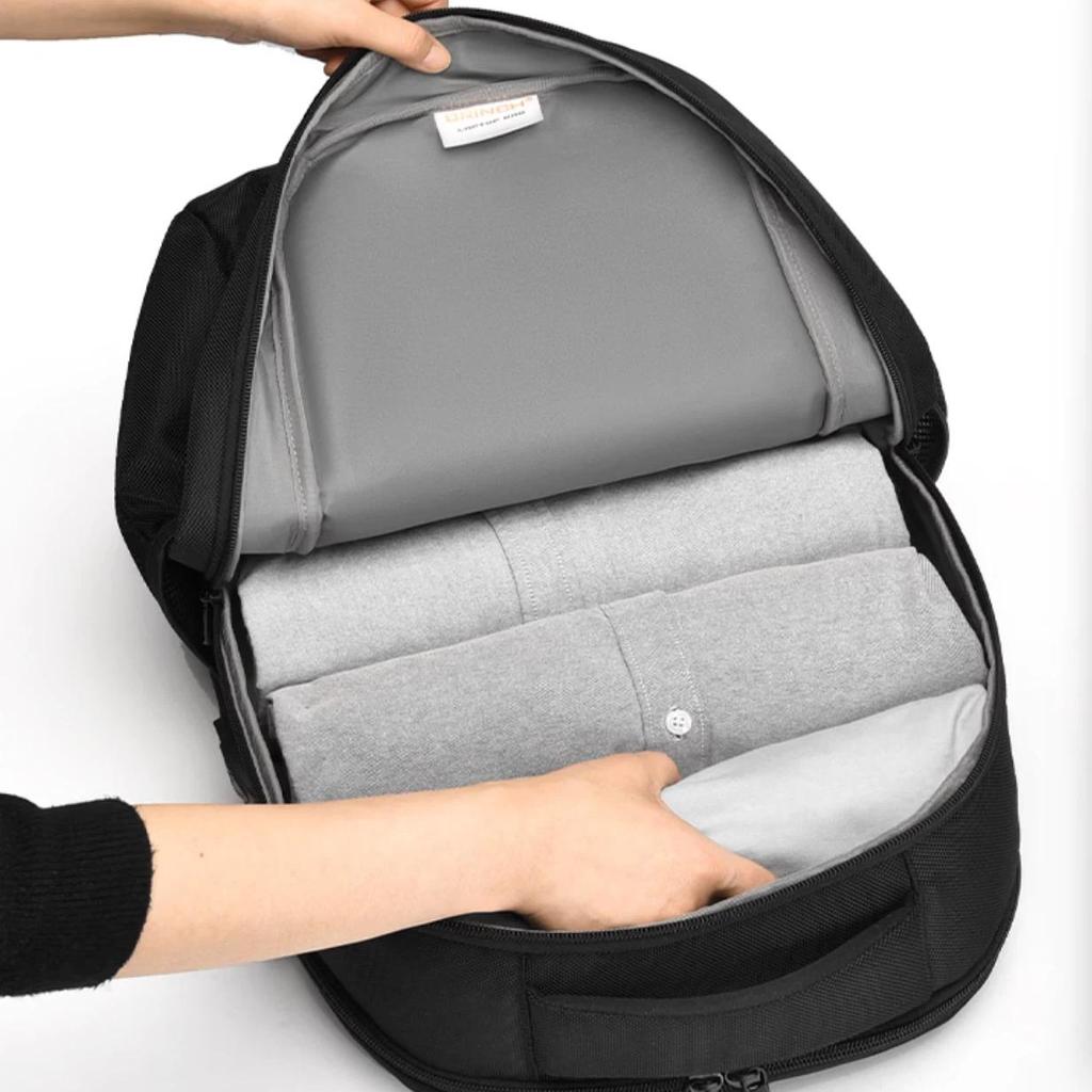 BRINCH Laptop Backpack Men's 14-16 Inch Shockproof Business Travel High-Capacity Notebook Bag