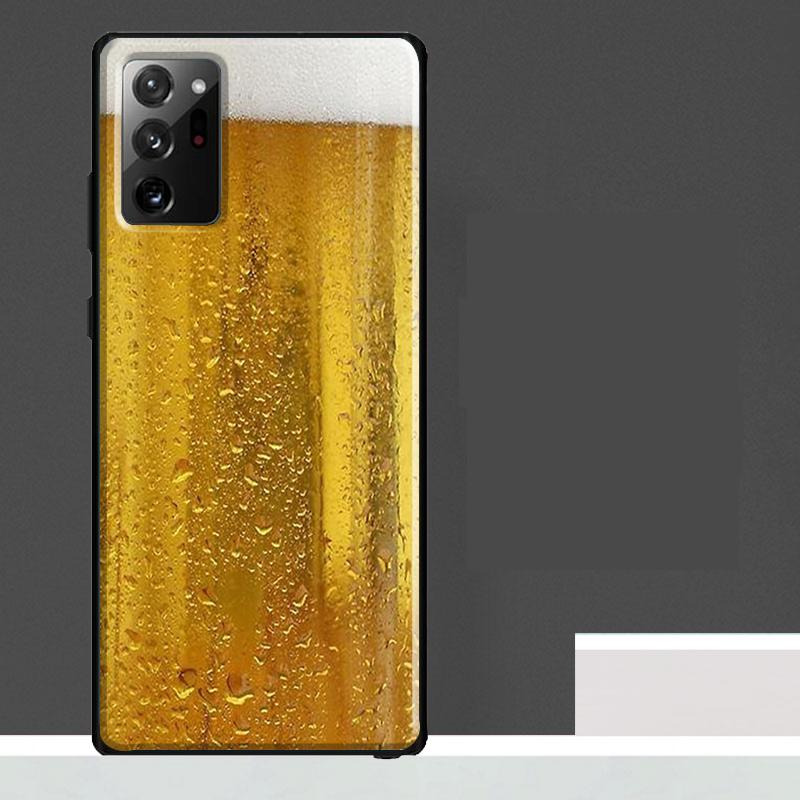 Drink Beer Red Wine Case For Samsung Galaxy S24 Ultra S23 S22 S21 S25 Ultra S9 S10 S20 Plus S25 FE Phone Cover