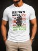 Ich Furze Nicht Ich Flustere Nur In Meine Hose Cartoon Animal Gerunisex Humor Print And Casual Unisex All TShirt
