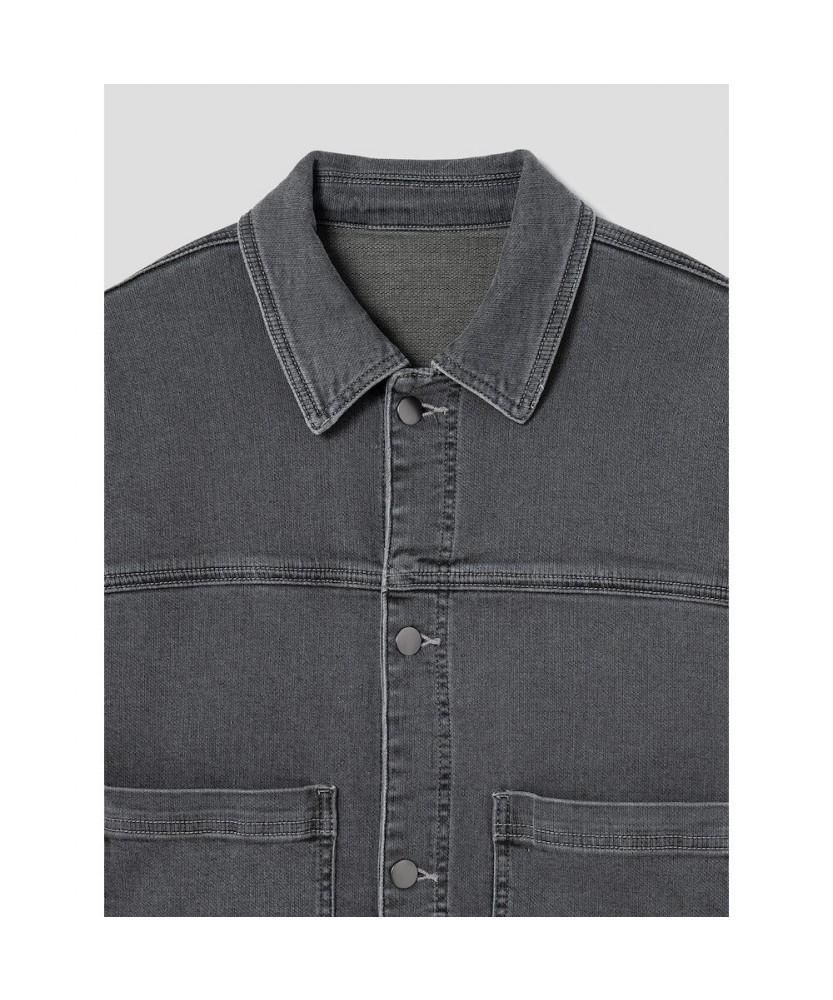 Shift.G Mallet Denim Trucker Jacket Gray