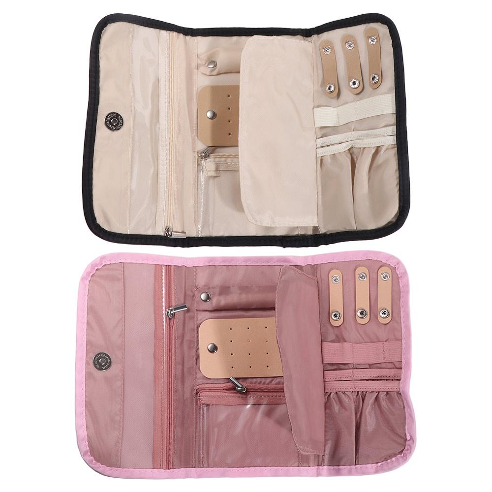 Soft Travel Jewelry Storage Bag Fashion Necklaces Storage Pouch Jewelry Display Case  Earrings
