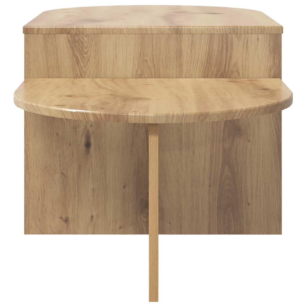 Coffee Table Artisan Oak 100 x 50 x 40 cm Engineered Wood