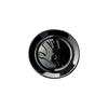 Car Steering Wheel Black Emblem for Skoda Superb RS NM18 Fabia Kodiaq Karoq Octavia A5 A7 Yeti Rapid Decorative Stickers Accessories
