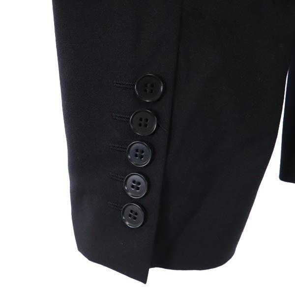 Emporio Armani Made in Italy wool tailored jacket 44 black Women Used