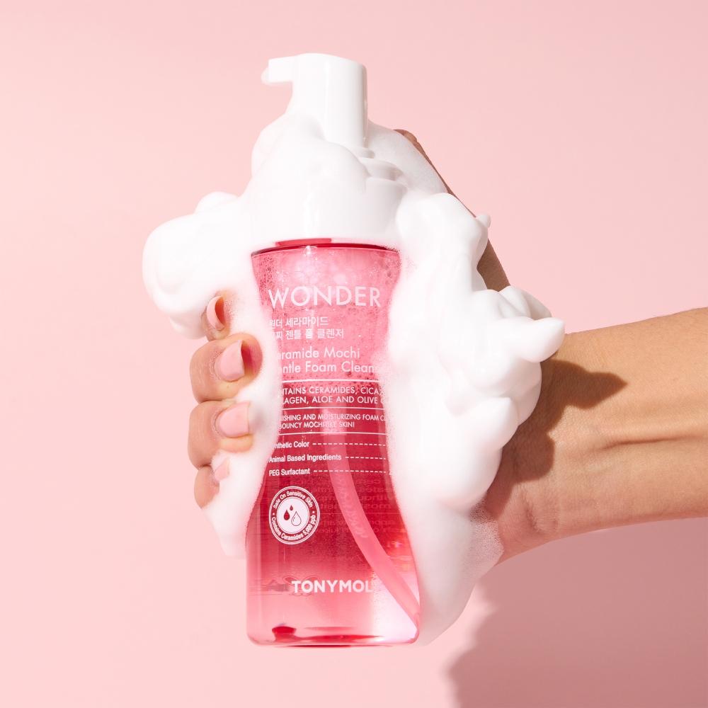 Tonymoly Wonder Ceramide Micellar Foam Cleanser 5.07 Oz