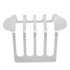 Stainless Steel Toast Rack Easy To Clean Bread Holder Air Fryer Accessories Bread Rack  Baking