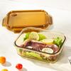 Corning EKCO 1040ml Amber Glass Food Storage Box