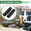 1" 25mm Handgriff-Abdeckungs-Kit Lenkerabdeckung TPU Schwarz