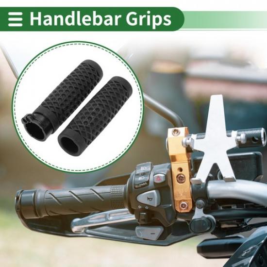 1  25mm Hand Grips Cover Kit Handlebar Cover TPU Black