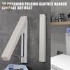 Hot Sale Folding Clothes Hanger Wall Mounted Space Saving Drying Rack For Laundry Organizer Foldable Clothes Hanger