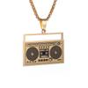 Male Radio Pendant Personalized Retro Necklace