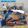 3pcs Custom Name New York Football Bedding Set Includes 1 Duvet Cover & 2 Pillowcases for All Seasons Dormitory Home Decor Christmas gifts