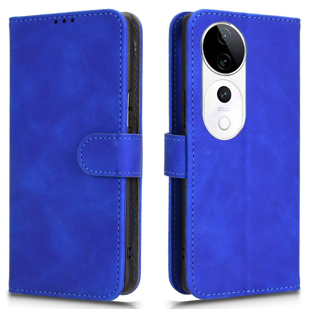 For vivo S19 Pro 5G/V40 5G Case Full Protection Leather Wallet Stand Anti-Fall Phone Cover