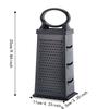 Stainless Steel 4 Sides Vegetable Grater Manual Vegetable Slicer Convenient Cheese Grater  Ginger
