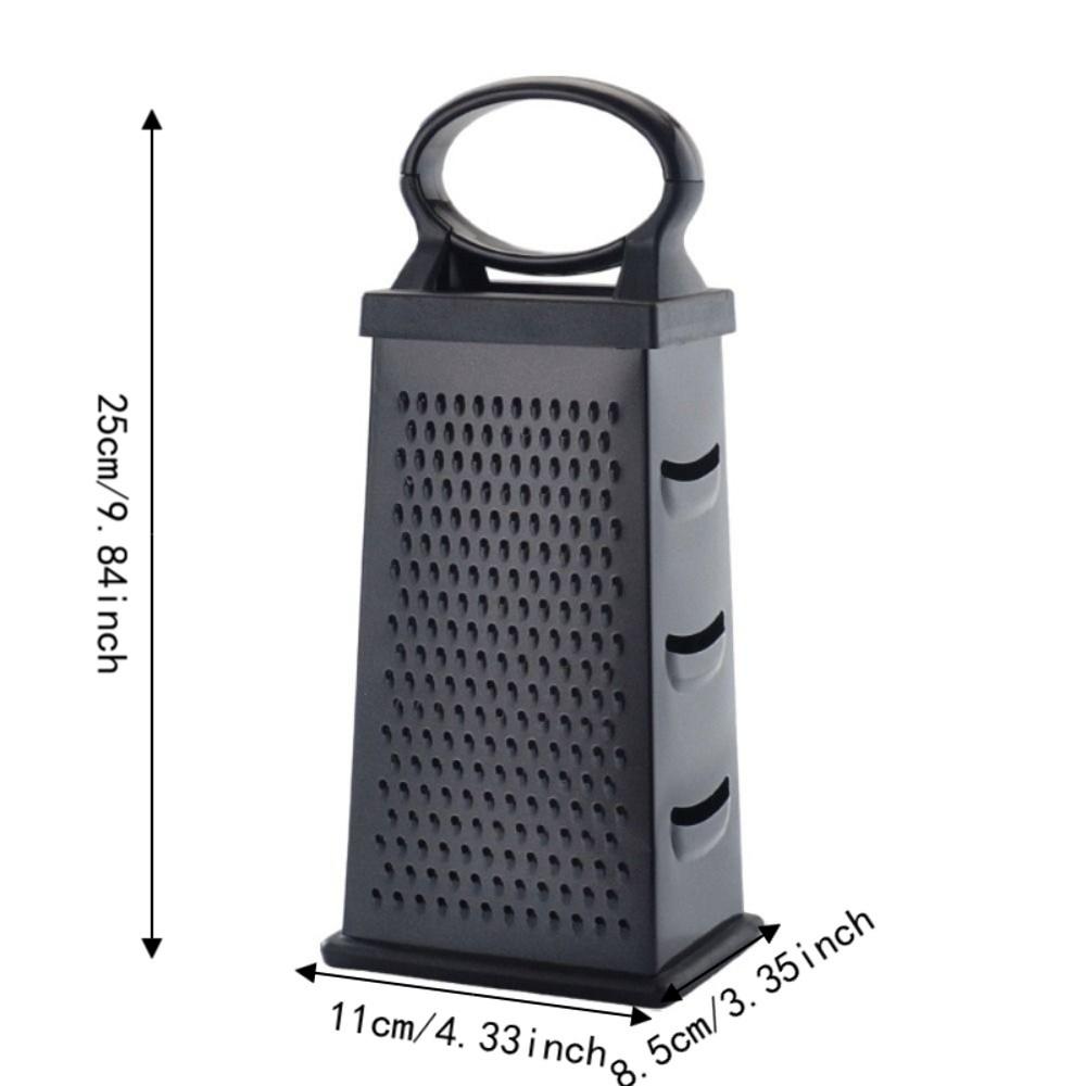 Stainless Steel 4 Sides Vegetable Grater Manual Vegetable Slicer Convenient Cheese Grater  Ginger