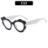 New model, irregular personality, funny catwalk model, lip cloud sunglasses, essential sunglasses for fashion wear