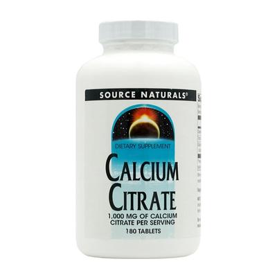 Calcium Citrate 1000 Mg, 180 Tablets