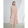 LANCY Sleeveless Chic A-Line Midi Dress