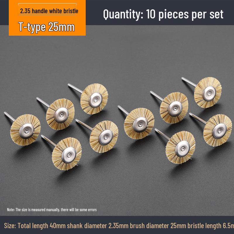 Electric Grinder Steel Wire Brush - Rust & Polishing Head for Walnut & Wenwan Grinding, Steel & Electric Brush.