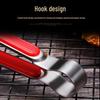 Zhishi Korean Style Thickened Stainless Steel BBQ Tongs
