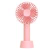Rechargeable USB Mini Portable Pocket Fan Cool Air Whip Fan Handheld Cooling Charging Table Handle Electric Standing Table Handh