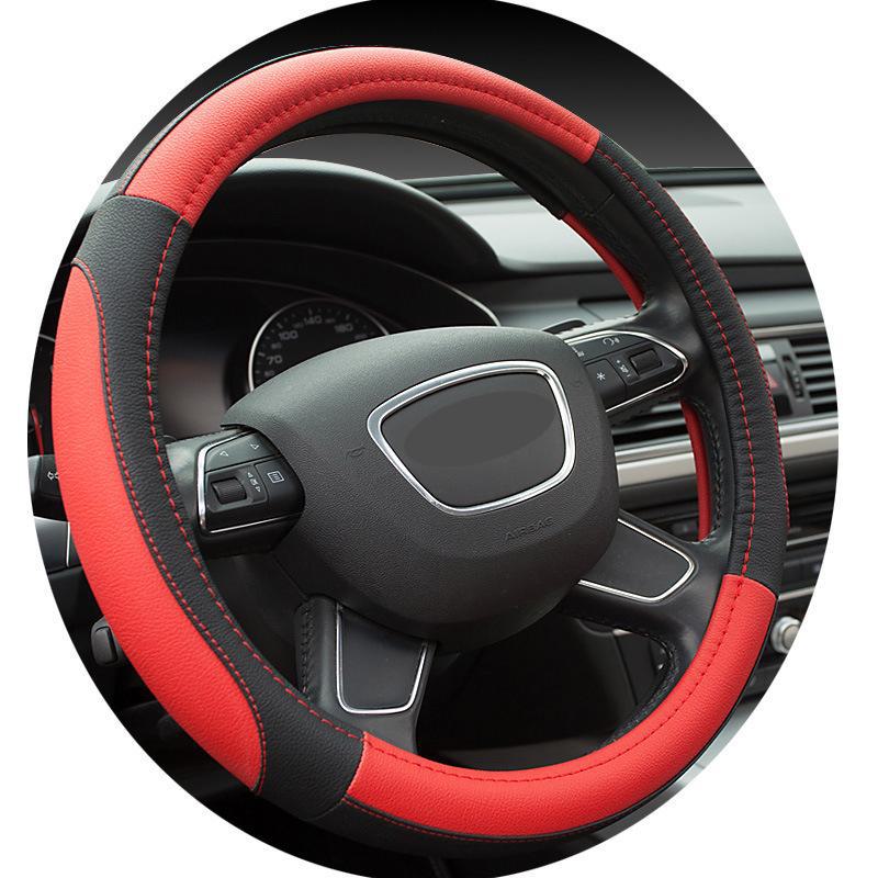 Husă elegantă pentru volan de mașină de lux - la modă, fără miros, confort în toate anotimpurile