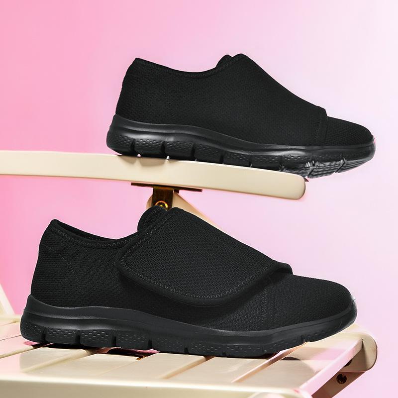 2025 new spring and summer mesh light and breathable Velcro women's casual shoes light and comfortable women's shoes