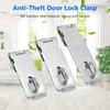 New Padlock Clasp Door Lock Anti Theft Buckle Hardware Window Staple Hasp Staple Stainless Steel Shed Latch 2/3/4/5inch Comes With Free Screws