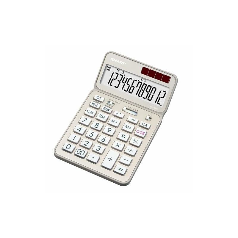 Sharp Color-Design Calculator EL-VN82-NX Gold Premium Model