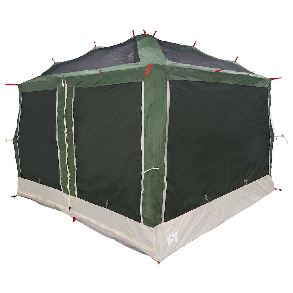 Inner Tent for 7 Persons with Roof Green and Grey 300 x 300 x 250 cm