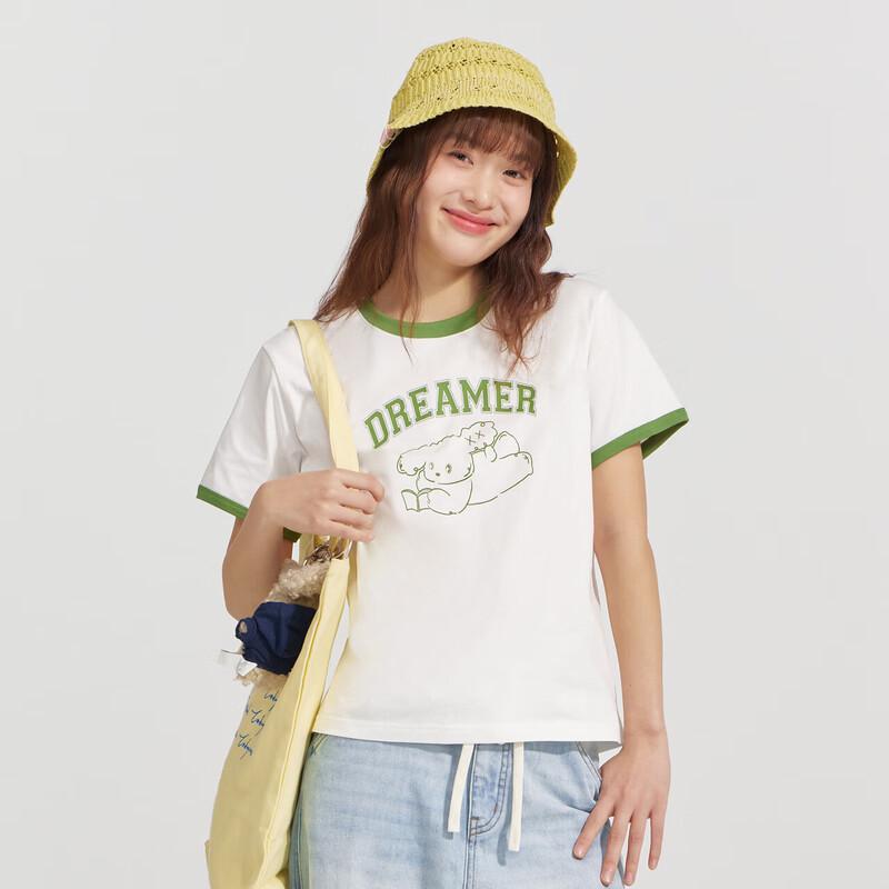 Deesha Girls  Color Block Short Sleeve T-Shirt 160