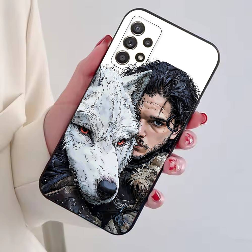 Game of T-Thrones cool Phone Case Black Silicone Soft For Samsung S25,S24,S21,S22,S23,S30,Ultra,S20,Plus,Fe,Lite