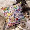 Precure Anime Pillow Covers Cartoon Sofa Decorative Home Double-sided Printing Short Plush Cute Cushion Cover