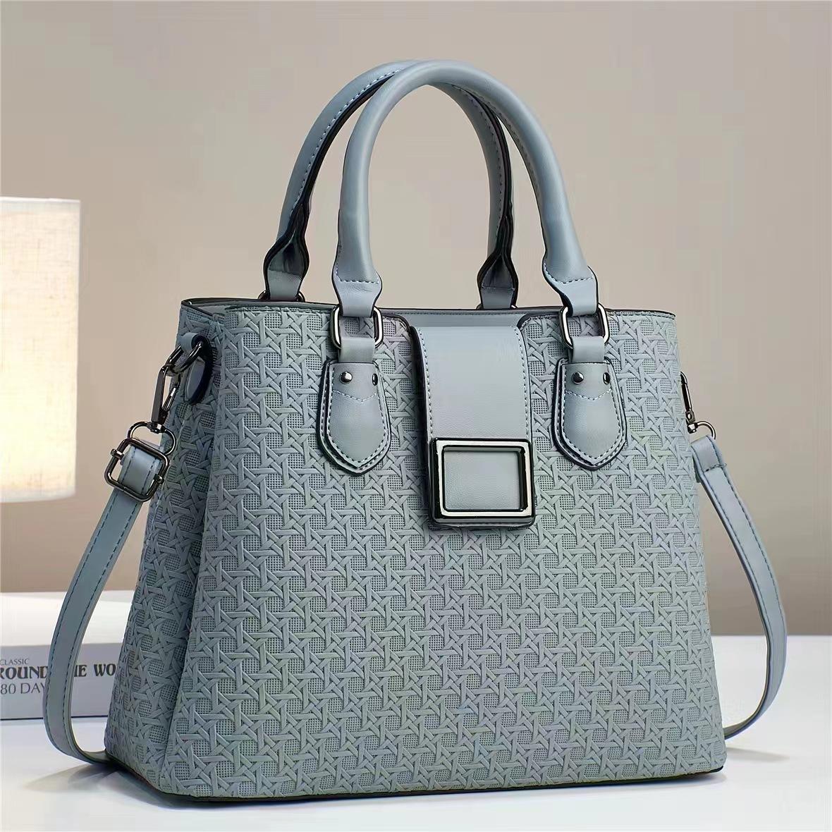 Handbag Women s New Design Women s Handbag Elegant Embossed Mother Bag All-in-one Shoulder Atmospheric Crossbody Bag .
