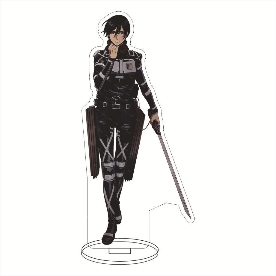 Attack On Titan Anime Big Stand Decoration - Eren Mikasa Armin Kiss Reiner Anikon Nyc