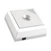 LED Lamp Base Stand Holder for   Acrylic Statue Artware Display Silver