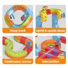 Magic Electronic Train Rail Cube Toys for Kids DIY Assembly Railway Track Car Building Block Set Educational Toy Christmas Gifts