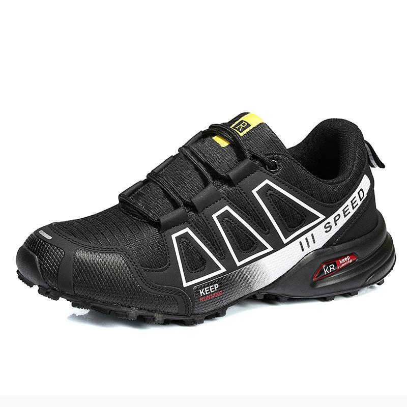 Men Hiking Shoes Outdoor Rubber Non-Slip Outdoor Trainers Comfortable Hiking Travel Sports Shoes Tactical Women's Training Shoes