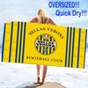 Hellas Verona Fc Print Beach Towel, Large Soft Quick Dry Towel for Beach Camping Swimming