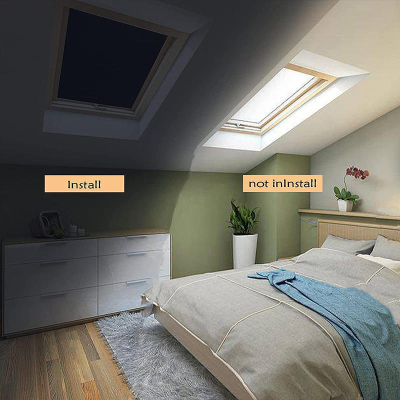 Removable Light Blocking Darkest Window Film Cloth DIY Total Blackout Glass Privacy Darkening Window Sticker HeatInsulation