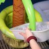 Aufblasbarer Palmen Eisbehälter Bär Kühler Getränkehalter Hawaiianische Geburtstagsdekoration Sommer Strand Pool Party Zubehör Ballon