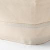 MUJI Cotton Canvas Soft Box with 37cm W x 26cm D x 26cm Product Suitable for Clothing Storage Handles, Large, Approx. H, Number 23090018,
