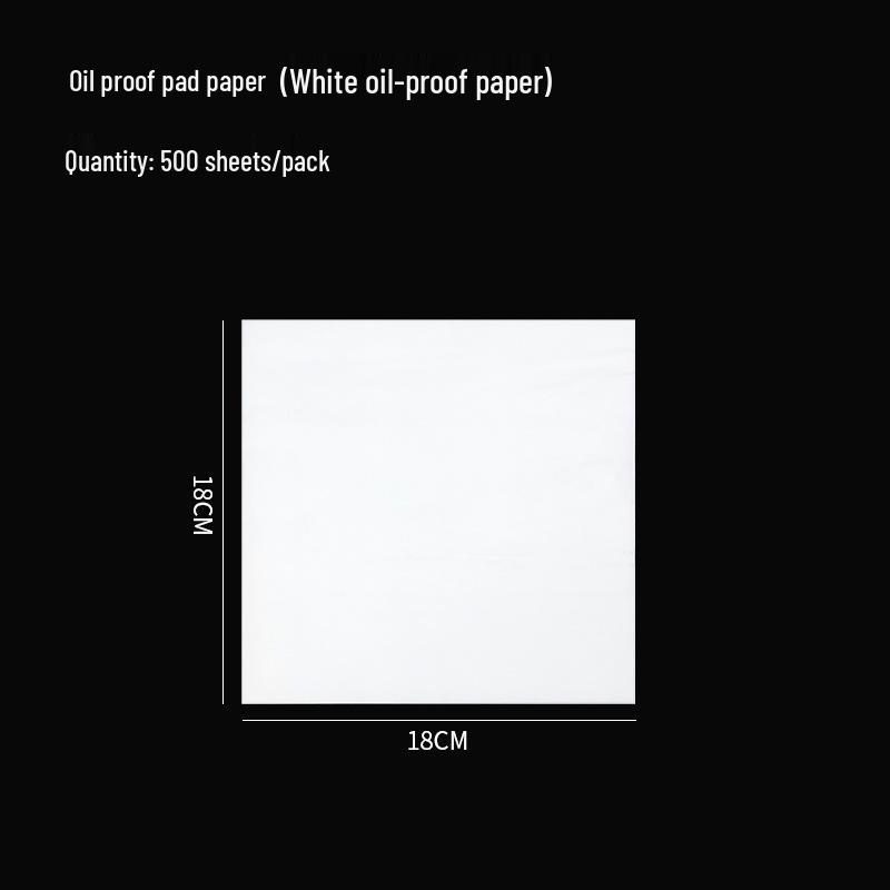 Oil-Proof Food-Grade Baking Paper: English Newspaper Design for Hamburgers and Placemat Use