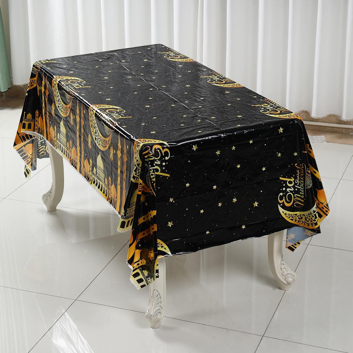 

Eid Mubarak Tablecloth Ramadan Decoration for Home Islamic Muslim Party Supplies Table Cover Eid Al Adha Gifts Ramadan Kareem