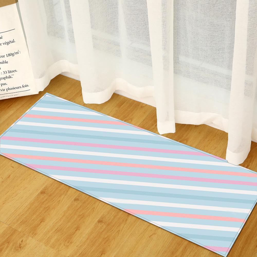 Textured Sand Wardrobe Shoe Cabinet Long Floor Mat