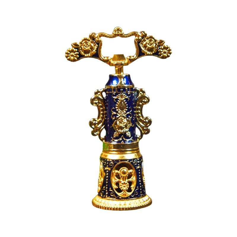 Wine Opener Convenient Manual Wine Opener Efficient Manual Corkscrew Zinc Alloy Texture Suitable for Wine Enthusiasts