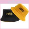 Embroidery Printed Letter Double Faced Bucket Hat Fisherman Hats Fashion Gift